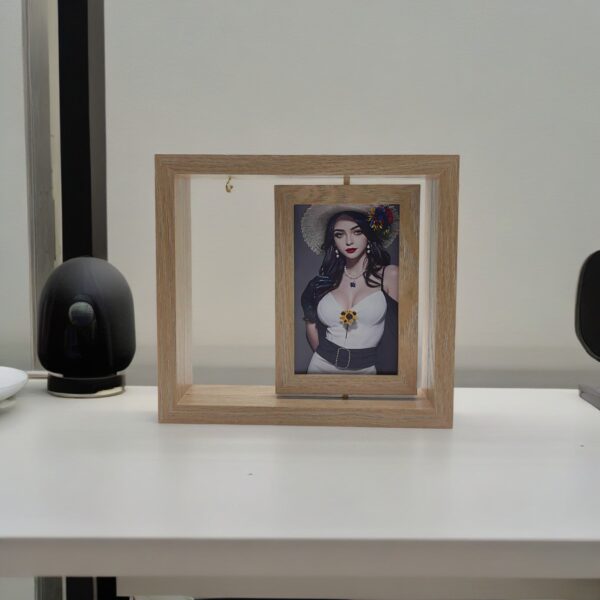 6-inch vertical wood roting frame I Art & Personalized - Image 3