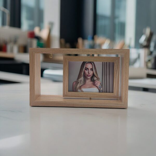 6-inch horizontal wood roting frame I Art & Personalized - Image 3