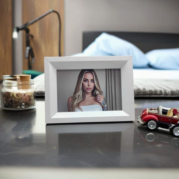 8inch-8x6 horizontal white2 frame I Art & Personalized - Image 3