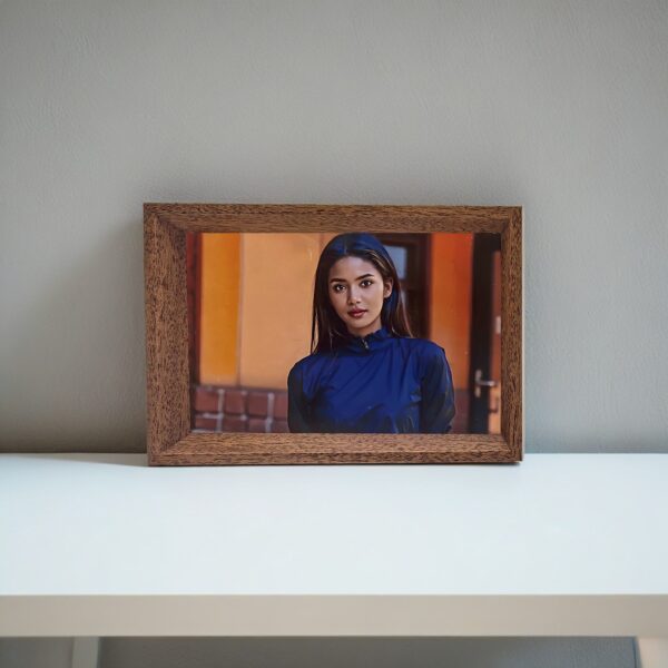 A4 horizontal brown frame I Art & Personalized - Image 3