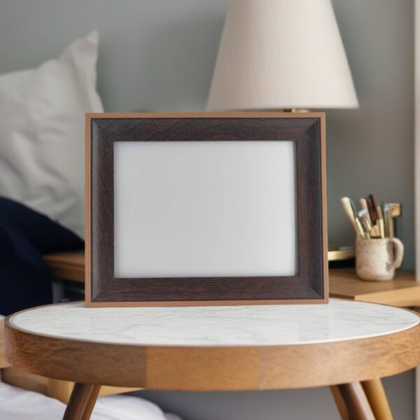 8inch-8x6 horizontal brown frame I Art & Personalized - Image 4