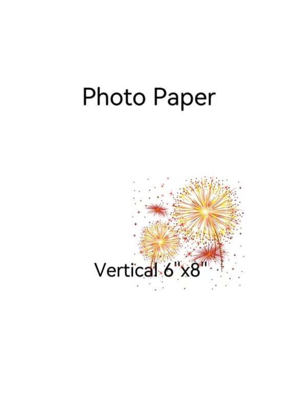 8-inch 6x8 vertical photo print I Photo Paper