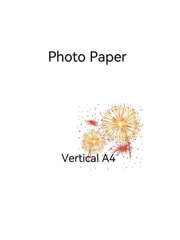 A4 vertical photo print I Photo Paper